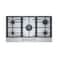 Bosch Serie 6 Gas Hob 90 Cm Stainless Steel, PCQ9B5O90M, Min 1 Year Manufacturer Warranty