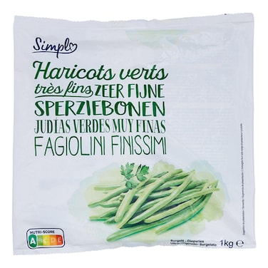 PP Blanc A-Grade French Beans 1kg
