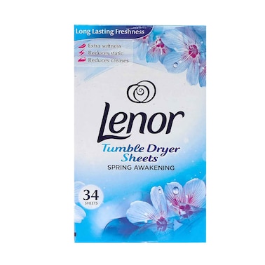 Lenor Tumble Dryer Sheets Spring Awakening 34sheets
