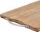 Royalford Organic Bamboo Cutting Board, Rf10238 Strong Metal Handle Durable &amp; Lightweight Antibacterial Chopping Board For Meat And Vegetables