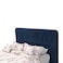 In House Geneva Velvet Bed Frame - Queen - 200x160 cm - Beige