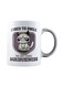 muGGyz Paramedic Because Super Courageous Miracle Worker Printed Coffee Mug White/Black/Red 11Ounce