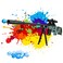 Electric Gel Blasting Gun for Kids and Adults, Gel Blasting Gun AWM