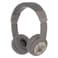 BuddyPhones Play+ Bluetooth On-Ear Headphones With Mic Grey Matter