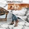 Generic Comeet Ultra Soft Fuzzy Rugs For Bedroom White And Grey Fluffy Carpet, Geometric Rug Plush Shaggy Rug For Living Room, Home Decorative Thick Comfy Area Rug For Kids Room Dorm, 4X5.9 Feet