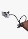 Generic - 360-Degree Adjustable Arm Mobile Holder Black