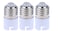 Lavish E27 To B27 Base LED Light Bulb Adapter Holder, Fireproof Socket, Screw To Bayonet Bulb Converter (3-Pack)