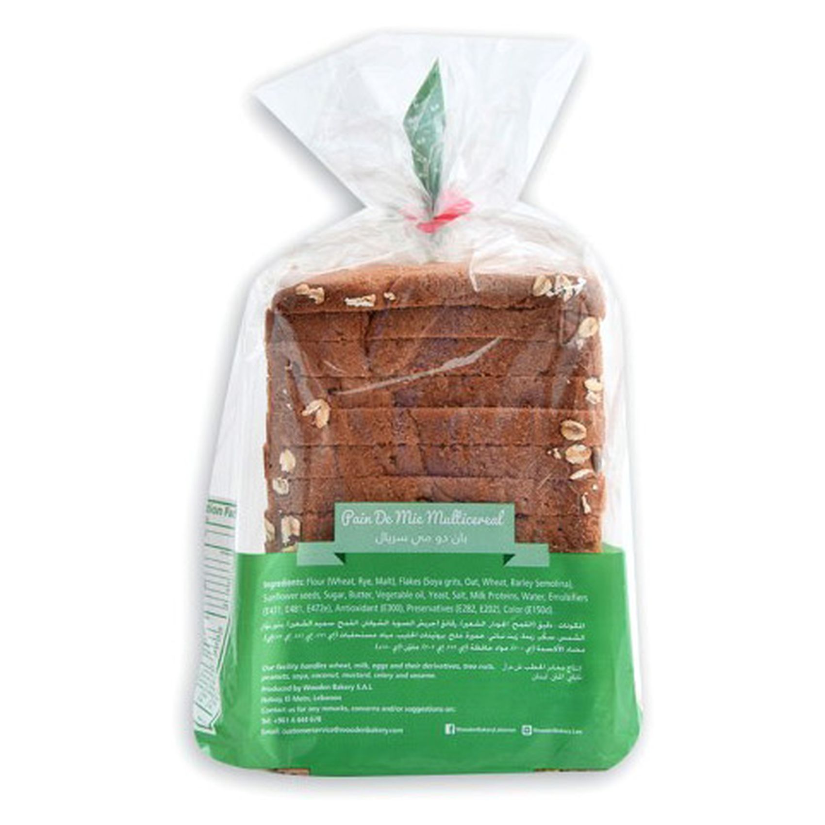 Wooden Bakery Pain De Mie Multicereal 400g