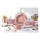 Avci Home Maker Hella Ceramic Coating Cookware Set Pink 9 PCS