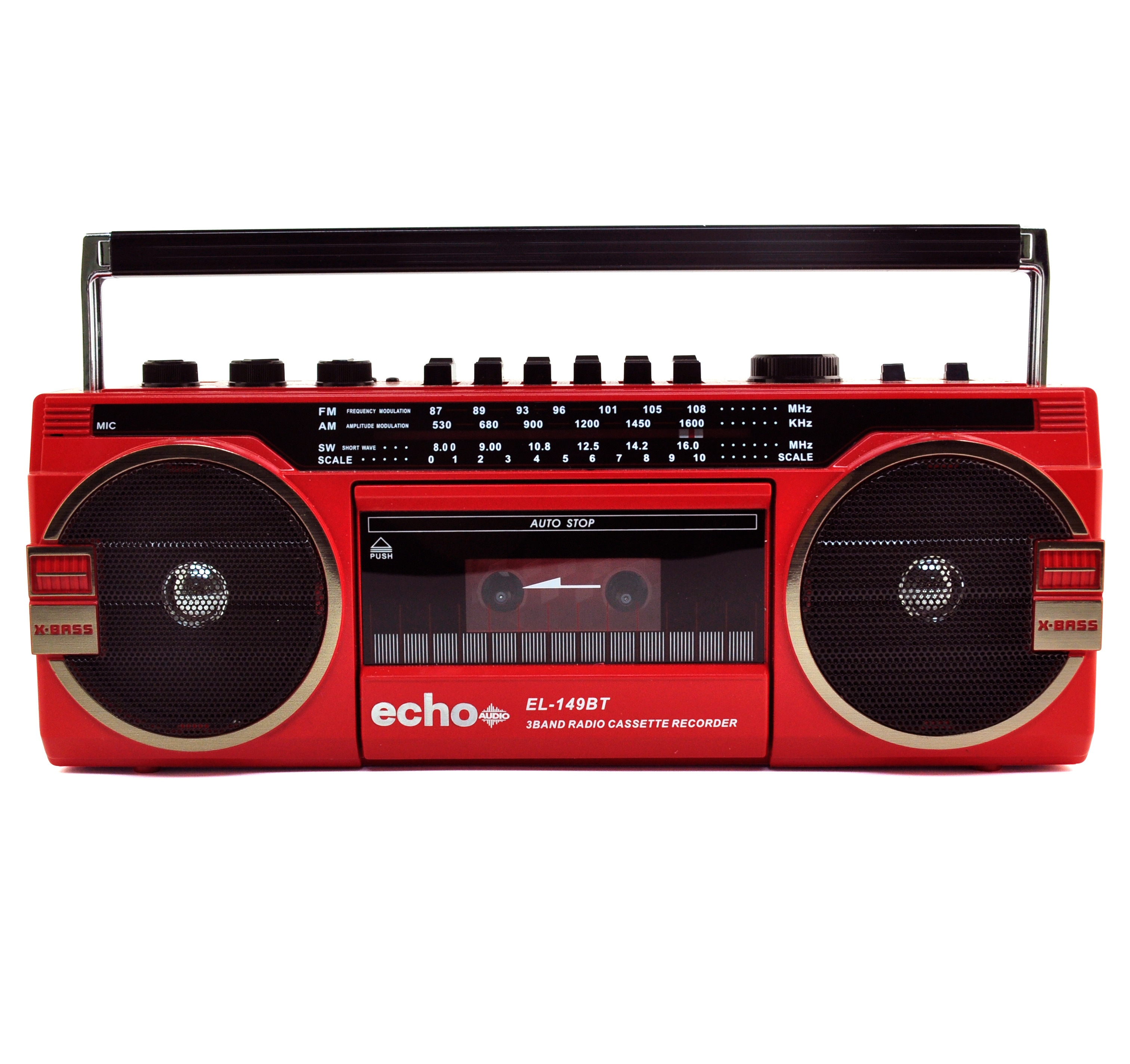 echoaudio Echoaudio Retro Blast Bluetooth Boombox