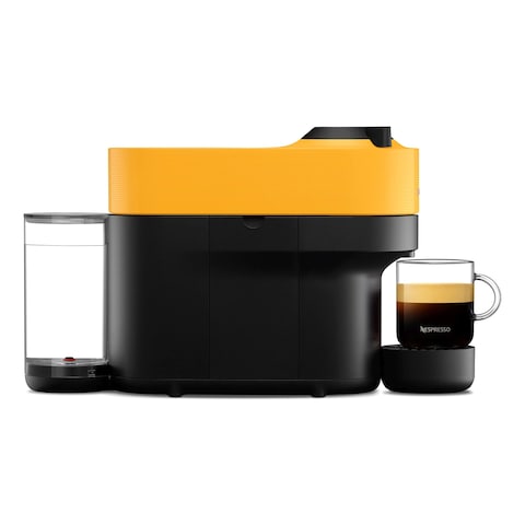 Nespresso Vertuo Pop Coffee Maker Mango Yellow