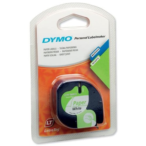 Generic Dys0721510 Dymo Tp 12Mmx4M Paper Wht (91200)