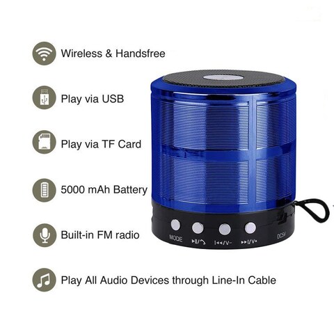 Buy Mini Wireless Music Speaker With Support Of USB/ Mobile Phone
