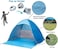 Beach Tent, Pop Up Beach Shade,UPF 50+Anti UV Automatic Sun Shelter Umbrella,for 2 Person with Carry Bag(Blue)