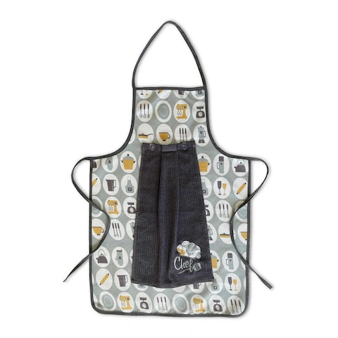La Collection Kitchen Apron + Kitchen Towel