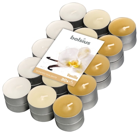 Bolsius Vanilla Tealight Candles