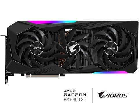 Gigabyte AORUS Radeon RX 6900 XT Master 16G Graphics Card, MAX-Covered Cooling, 16GB 256-bit GDDR6, GV-R69XTAORUS M-16GD REV2.0 Video Card