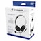 Snakebyte PS5 Wired Gaming Headset With Mic White Black