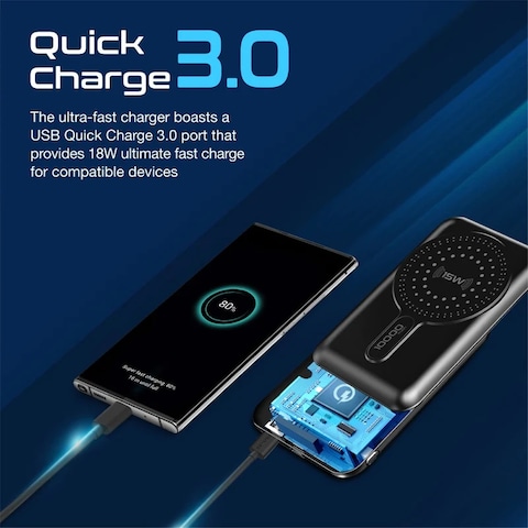 بنك الطاقة للشحن اللاسلكي SuperCharge MagSafe