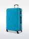 2-Pieces Hardside Travel Trolley Luggage Set Blue 20/28 New