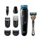 Braun Beard Trimmer And Mens Grooming Kit MGK5245 Black/Blue