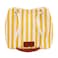 Anemoss Tote Bag, Women Tote Bags, Crossbody Travel Bag, The Tote Bag, Gifts for Women and Girls, Hand and Shoulder Bag, Bucket Shape Shopping Bag, Yellow Striped