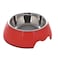 Nutrapet Melamine Round Bowl Red Xl:27 *9cms 1400/Ml47.2Oz