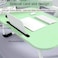 Datazone Foldable Laptop Table, Adjustable Bed Table With Stand For Smartphone, iPad, Cup Slot Suitable For Multiple Uses For Study, Reading And Eating, DZ-TP003, Green