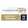 Sensodyne Multi-Care Whitening Toothpaste White 75ml Pack of 2