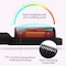 Generic Hair Straightener Brush, Ionic Hair Straightener And Curler 2 In 1, Anti-Scald Fast Heating Auto-Off Safe Straightening Comb For Women (Black)
