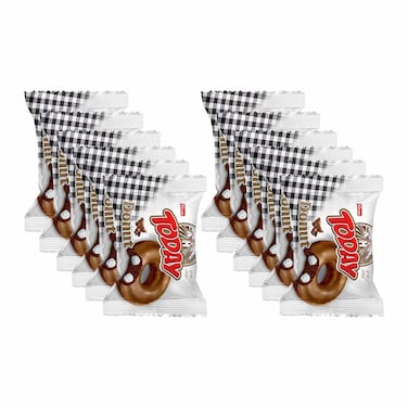 Today Donut Coated Chocolate With Vanilla 12 Pieces