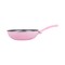 Grandi Cook Wok Pan - 30 Cm - Pink