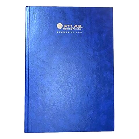 Atlas Manuscript Book Blue 3 Quire 70Gsm