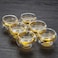 1CHASE&reg; Double Wall Borosilicate Glass Tea, Coffee, Espresso Cup Set of 6 50 ML&hellip;