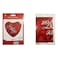 Party Time Valentine's Day Heart Shape Foil Balloon Assorted 18inch