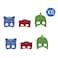 PJ Masks Die-cut Masks 6 PCS