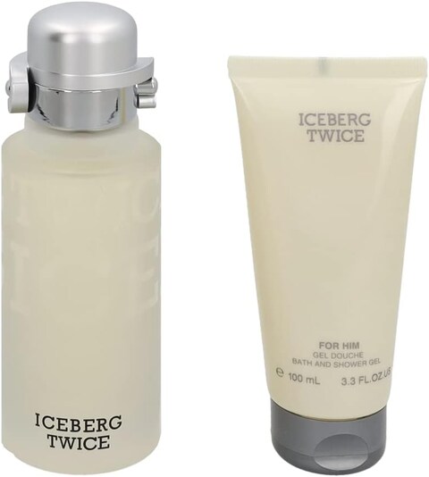 Iceberg Twice Men Set Eau De Toilette 125ml + SG 100ml