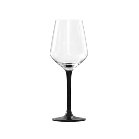 Royal Leerdam Carre 29 cl Glass Set - 6 Cups - Black 