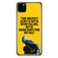 Loud Universe - Batman Quote Yellow Batman Classic IPhone 11 Cover With Transparent Edges