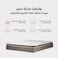 Penhaligon's Polivia Bed Mattress 12 Layers - Hight 27 cm - Size 160x200 cm