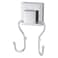 Home Pro Double Hook Silver 14.5x8x5.5cm