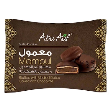 أبو عوف معمول بالتمر ومغطي بالشوكولاتة - 1 قطعة