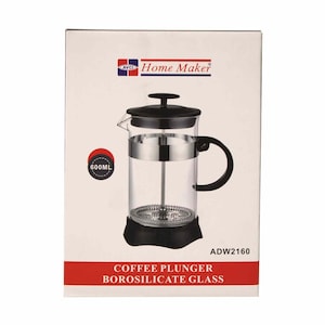 Ahm Bsc. Glass French Press 600Ml