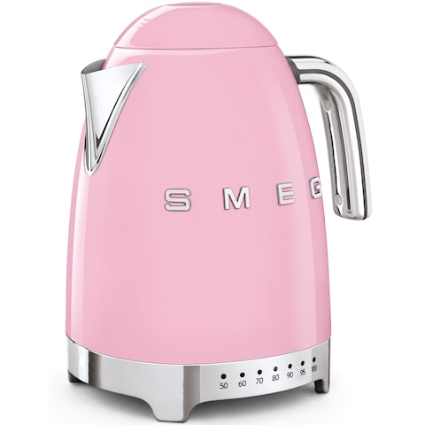 Smeg Stainless Steel Kettle 3000W KLF04PKUK Pink