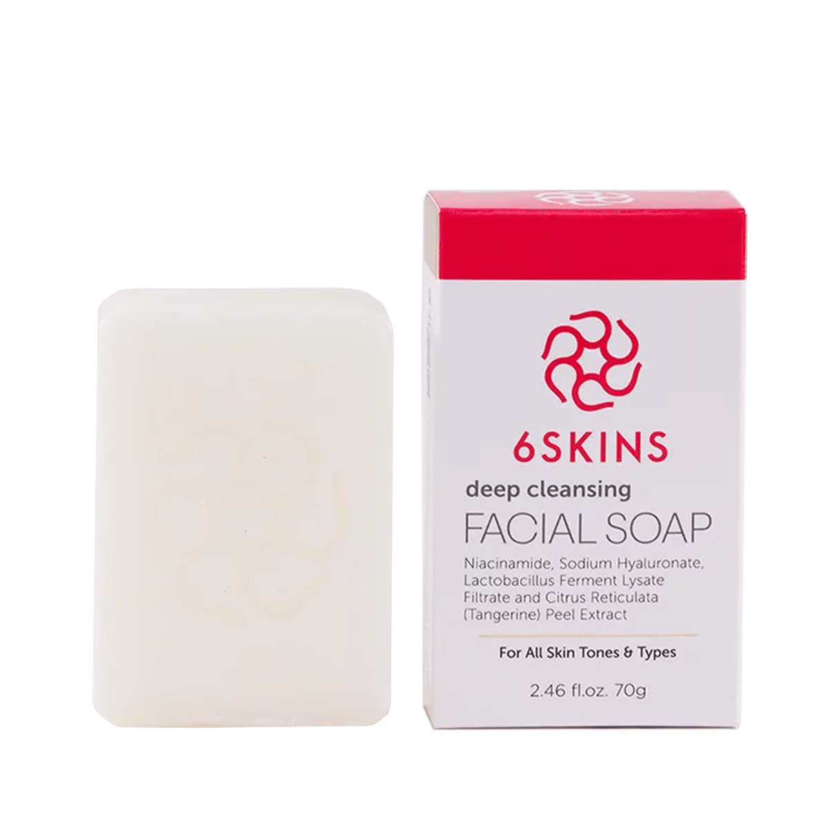 6Skins Deep Cleansing Facial Soap