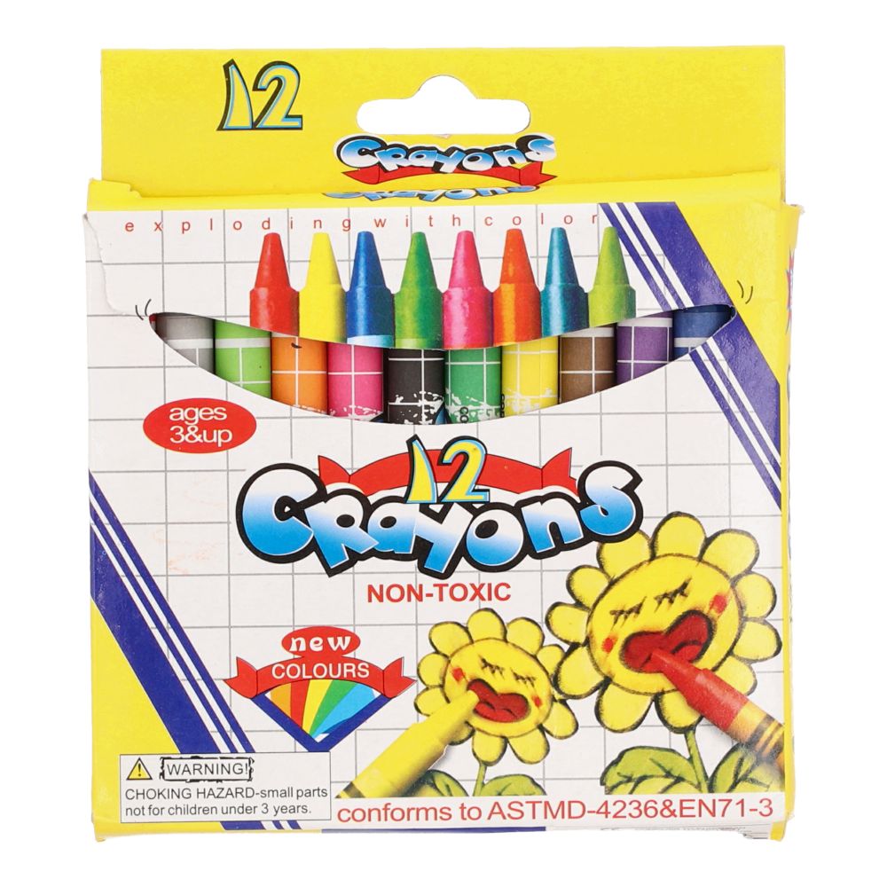 Crayons 12 Pcs