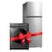 Midea Bundle Smart Front Loading Washing Machine MF200D100WBT Titanium 10kg with Dryer 7kg and Top Mount Double Door Refrigerator MDRT489 Titanium 489L