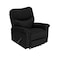 إن هاوس كرسي استرخاء هزاز منجد بالمخمل - أسود - NZ110