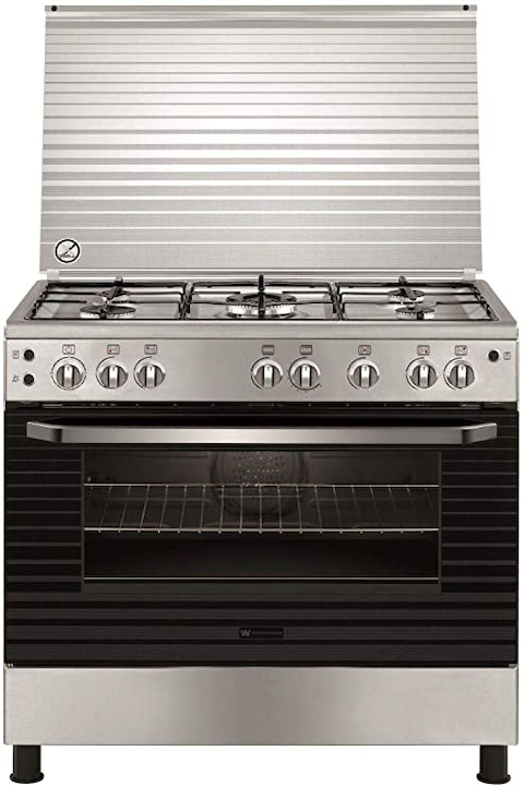 White Westinghouse Range Cooker 5 Burner Model: Wngd90Jgrx