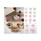 Blackstone Air-Tight Food Container IS027 Clear/Pink 360ml